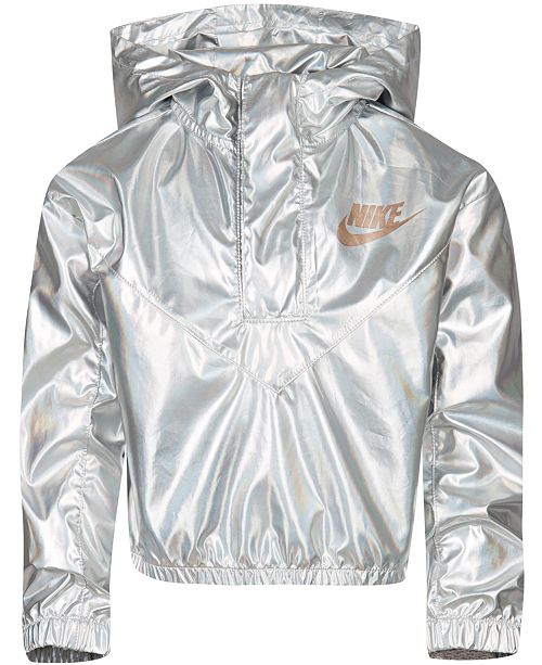 Nike Toddler Girls Sportswear Metallic Hoodie Reviews Coats