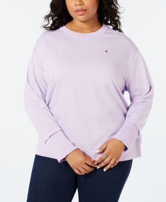 tommy hilfiger sweatshirt lilac