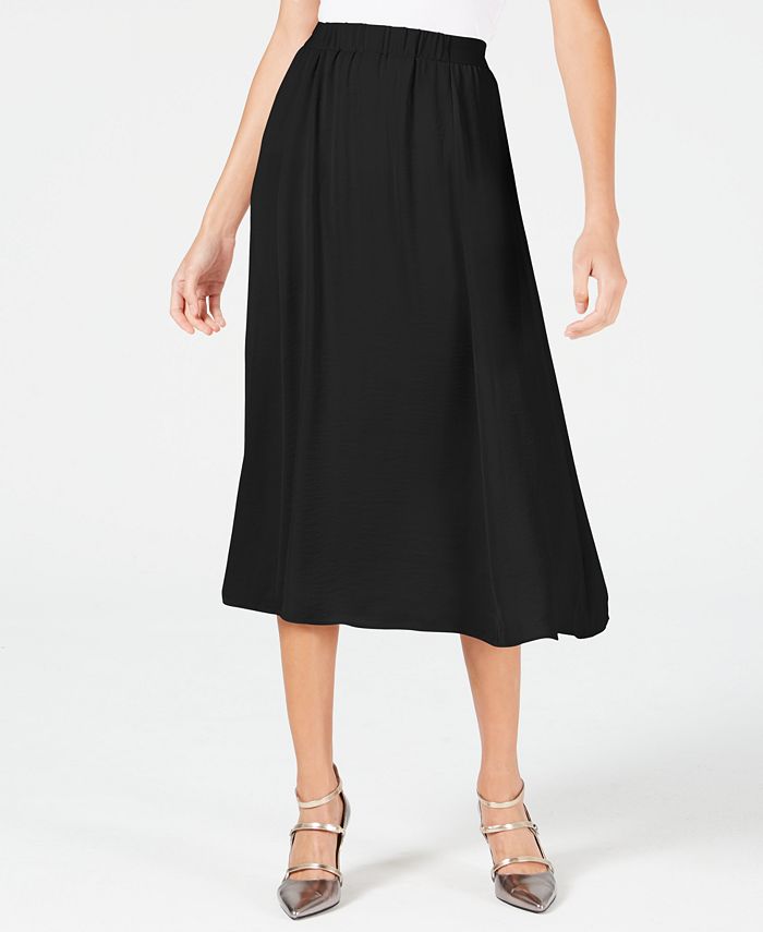 Alfani Washed-Satin A-Line Skirt, Created for Macy's & Reviews - Skirts ...