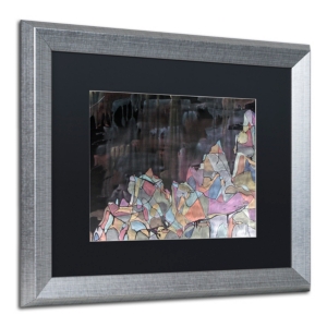 Trademark Global Lauren Moss 'galdhopiggen' Matted Framed Art, 16" X 20" In Silver