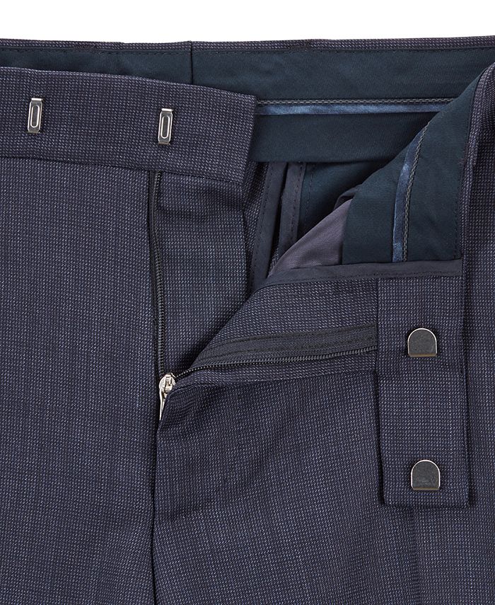 Hugo Boss BOSS Men's Slim-Fit Stretch Travel Suit - Macy's