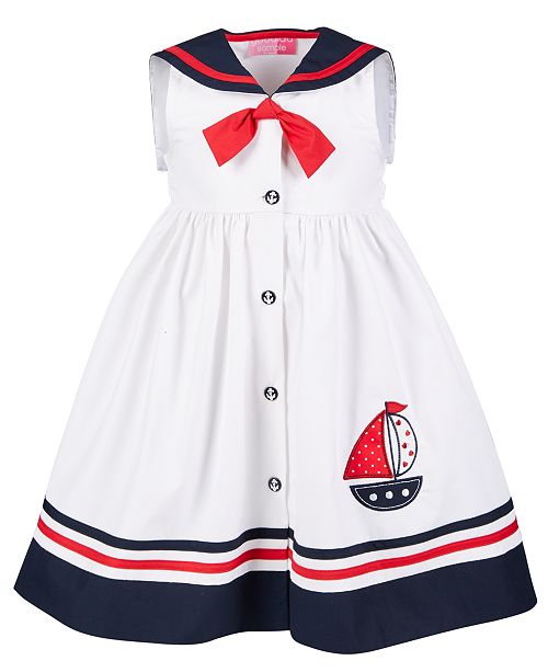 Good Lad Toddler Girls Sailor Dress Reviews All Girls Dresses