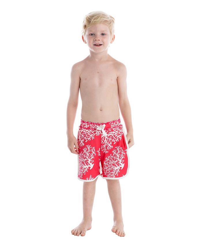 Masala Baby Boy's Swim Shorts Sea Coral - Macy's