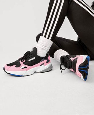 women's adidas originals falcon suede casual shoes