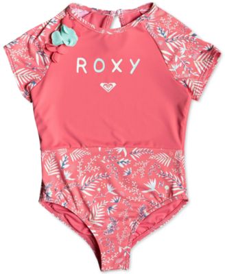 Roxy - Little Girls Rash Guard Swimsuit