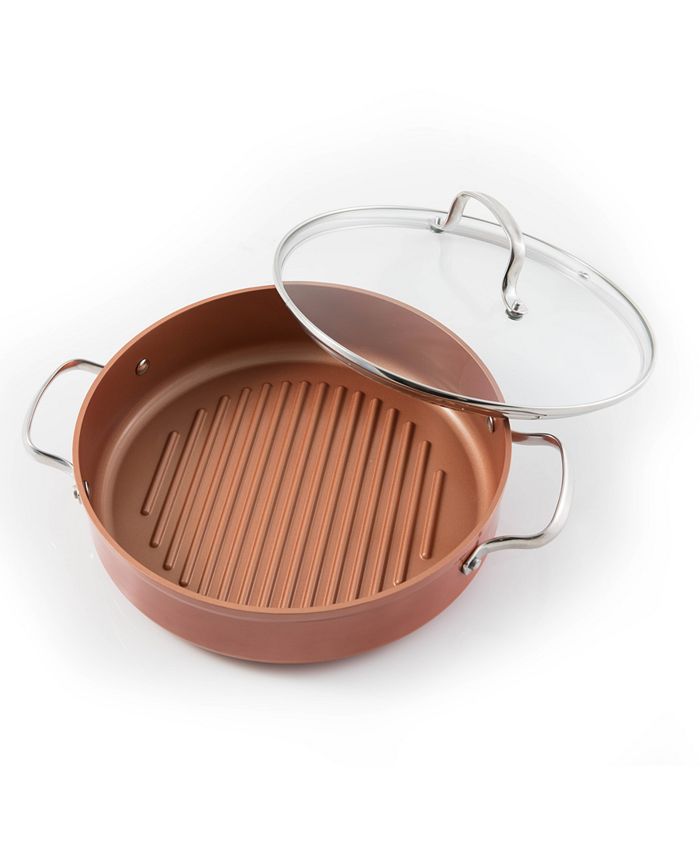 NuWave Duralon 12-Piece Ceramic Nonstick Cookware Set 