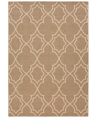 Livabliss - Alfresco ALF-9587 Camel 8'9" x 12'9" Area Rug