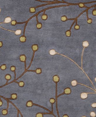 Athena ATH-5125 Navy 3' x 12' Runner Area Rug