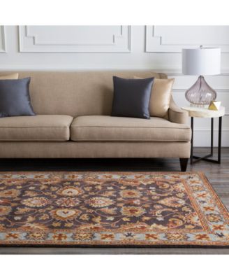 Livabliss Caesar CAE-1004 Charcoal 6' x 9' Area Rug