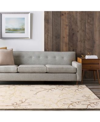 Athena ATH-5008 Taupe 6&#39; Round Area Rug