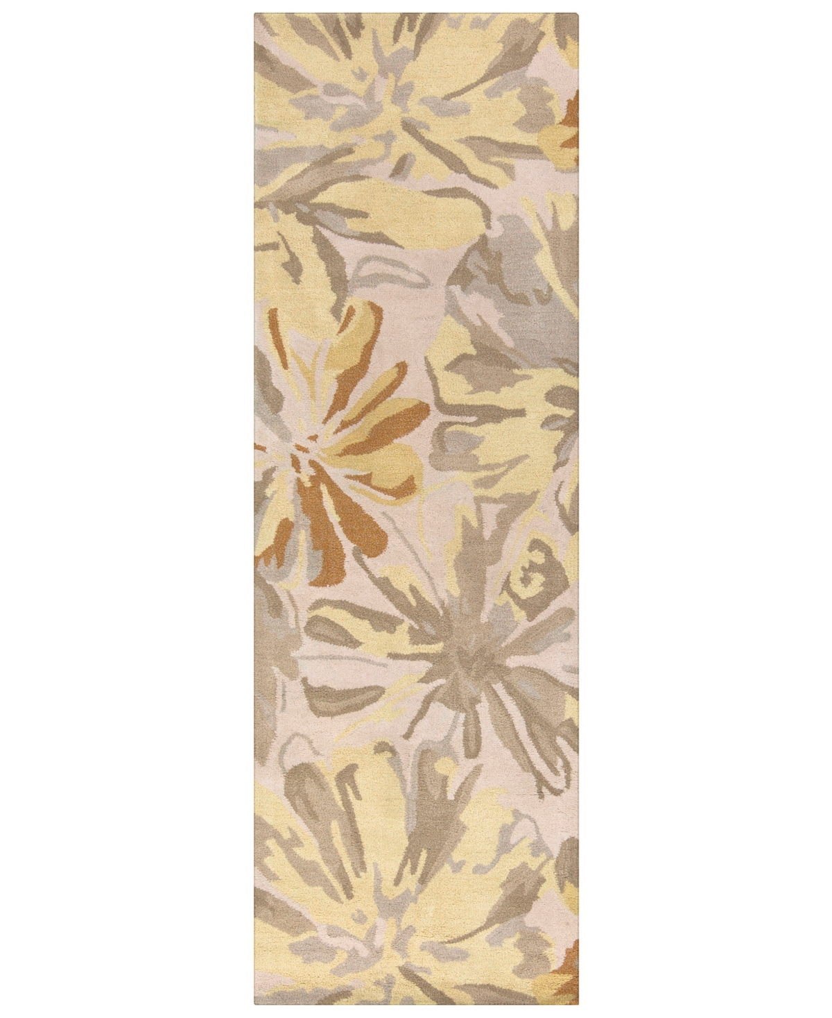 Surya Athena Ath-5071 Lime 3' x 12' Runner Area Rug - Lime