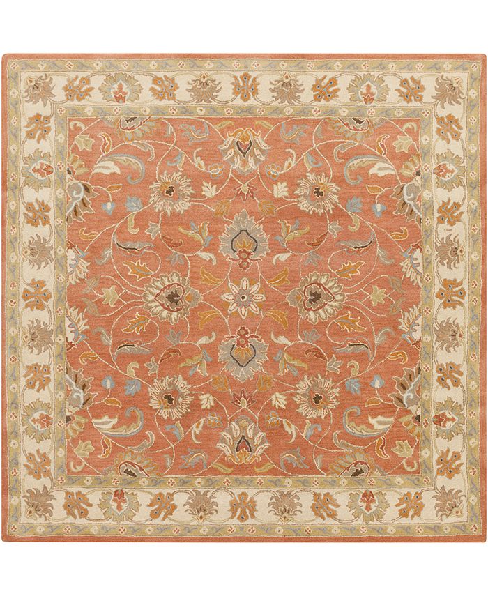 Surya - Caesar CAE-1124 Camel 4' Square Area Rug