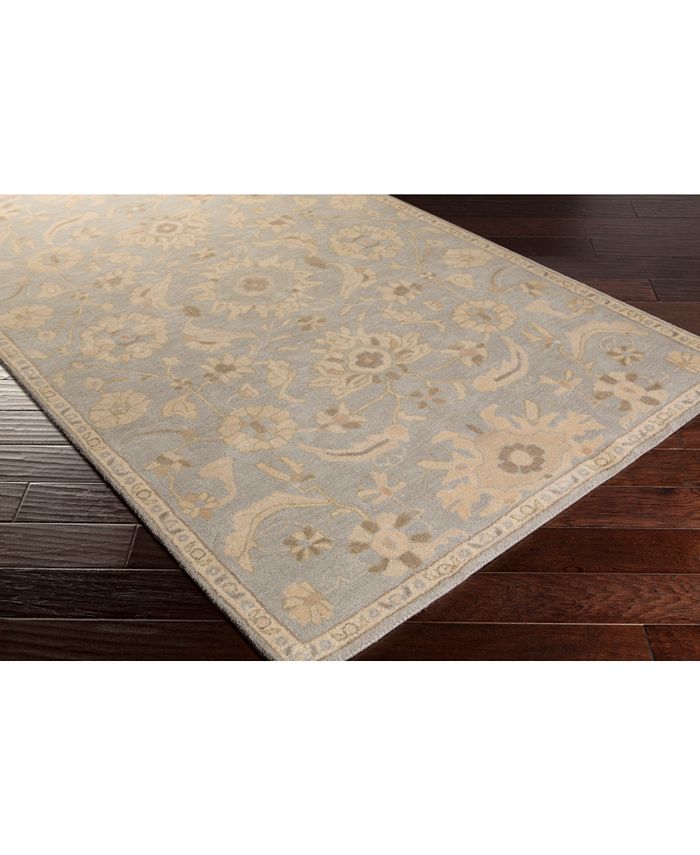 Surya - Caesar CAE-1162 Light Gray 4' Square Area Rug