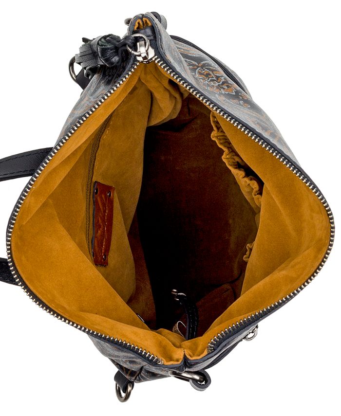 Patricia Nash Tricolor Metallic Luzille Convertible Backpack Macy's