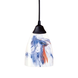 Elk Lighting Classico Collation Mountain Glass In Rust