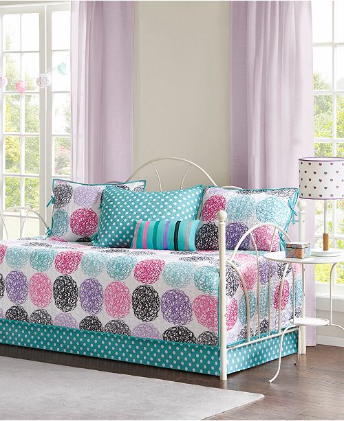 Mi Zone Carly Reversible 6Pc. Daybed Cover Set & Reviews Bed in a