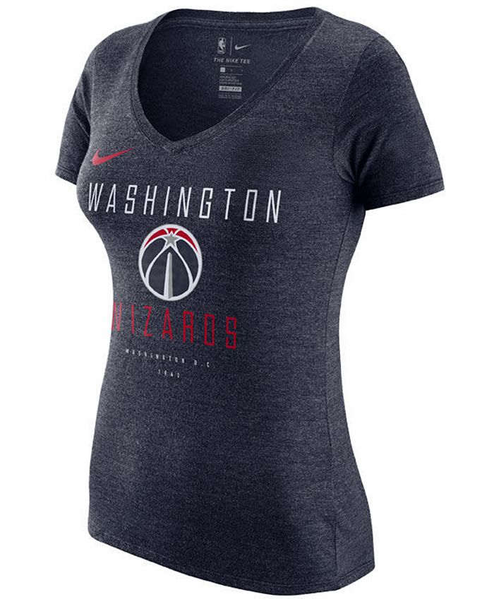 Nike Women's Washington Wizards Dri V-Neck T-Shirt - Macy's