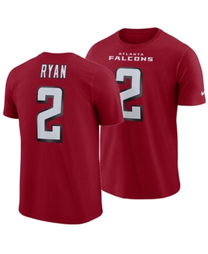 Nike Men's Matt Ryan Atlanta Falcons Pride Name and Number Wordmark T-Shirt