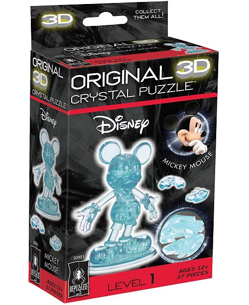 Mickey Mouse 3d Crystal Puzzle Instructions لم يسبق له مثيل الصور