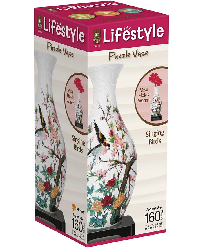 Lifestyle puzzle shop vase