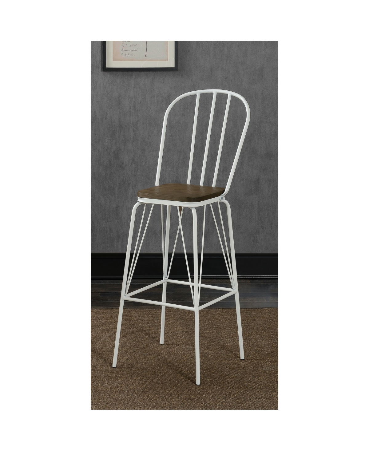 Chelsea Cottage Windsor Bar Stool (Set of 2)