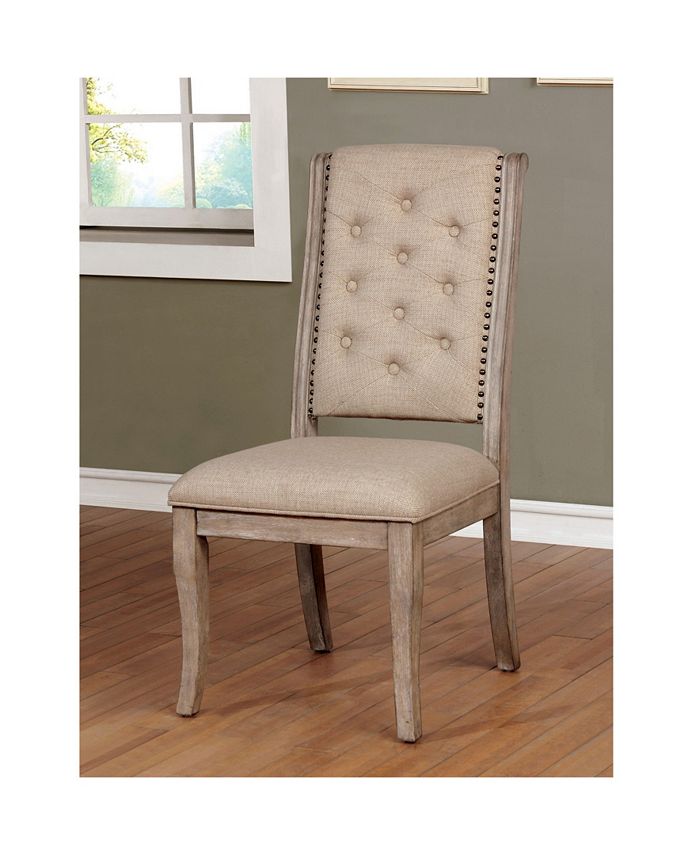 Rustic upholstered dining chairs online