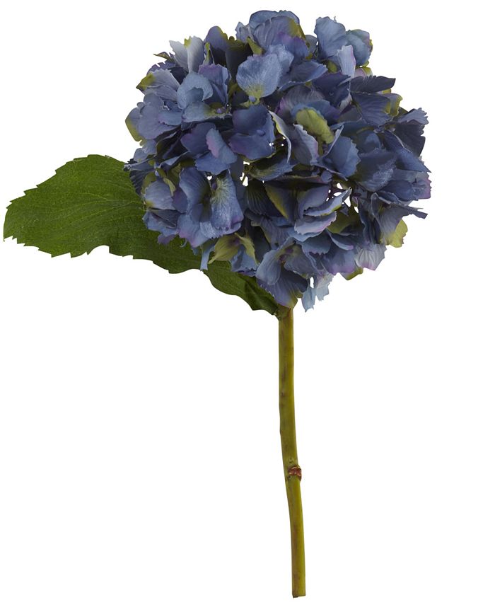 Nearly Natural - 12" Hydrangea Artificial Flower, Set of 12