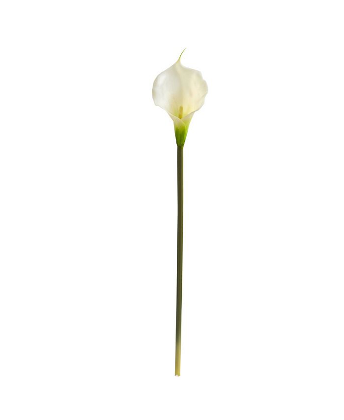 Nearly Natural - 28" Calla Lily Artificial Flower, Set of 12