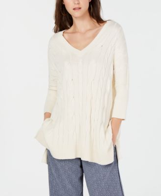 michael kors cable knit oversized cardigan