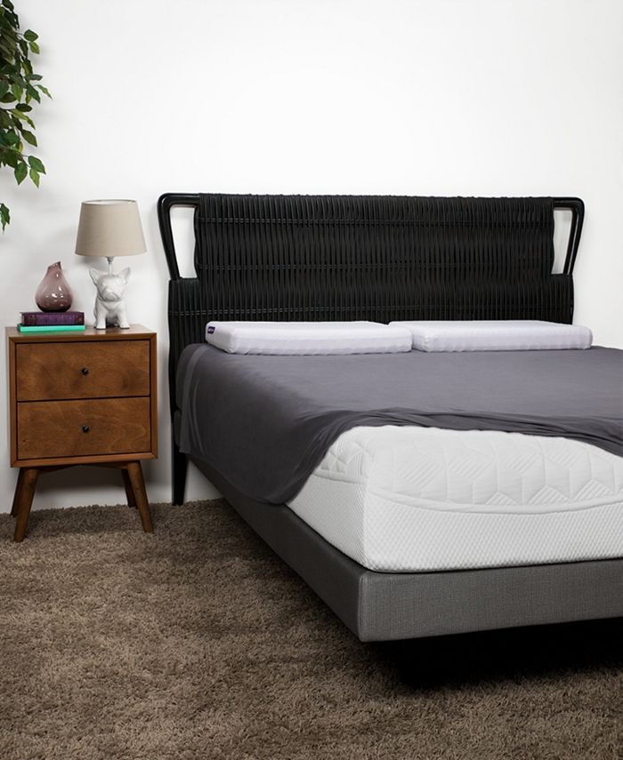 Purple .4 13" Cushion Firm Mattress Queen with Sheet Set Macy's