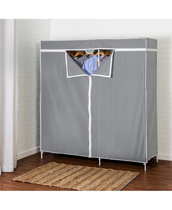 Honey Can Do 60" Steel Frame Wardrobe Macy's