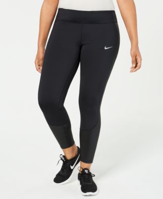 macy's nike plus size leggings