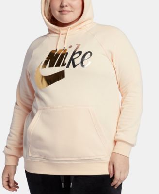 nike plus size rally hoodie