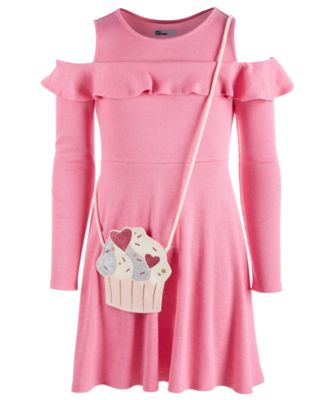 macys cold shoulder dress