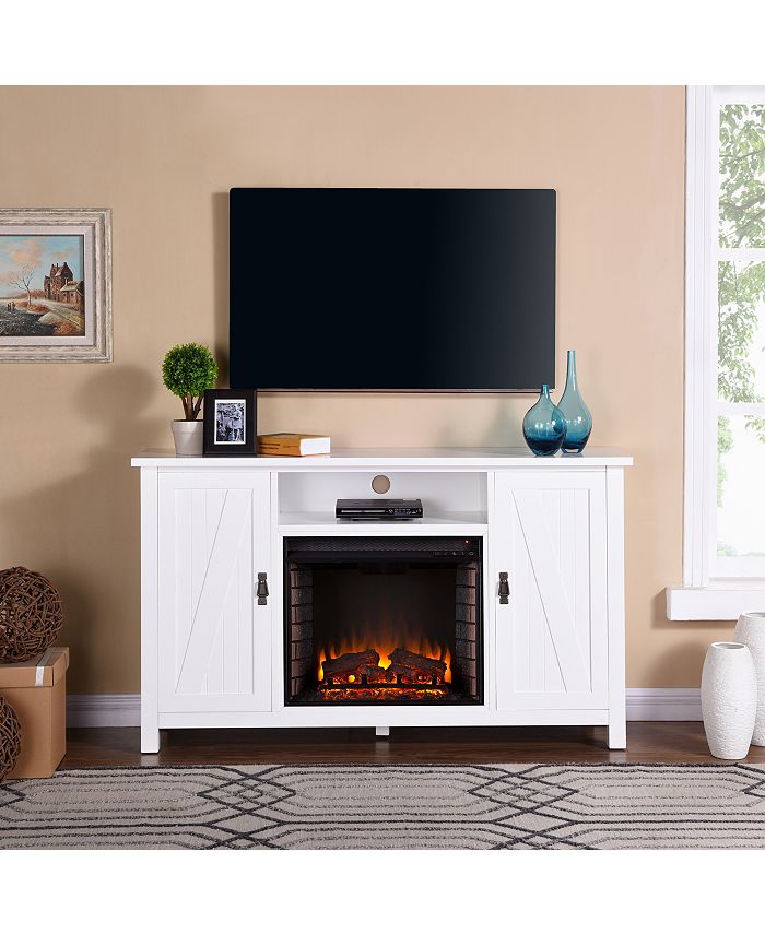Southern Enterprises Norwich Fireplace TV Stand Macy's
