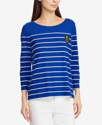 Lauren Ralph Lauren - Crest Striped Top