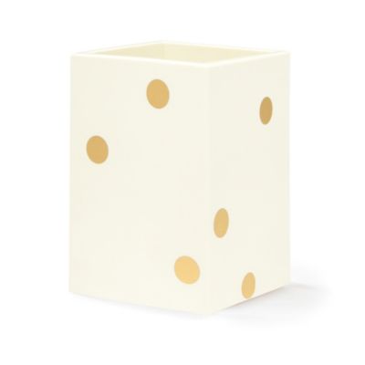 ban.do - KSNY Acrylic Pencil Cup Gold Dot