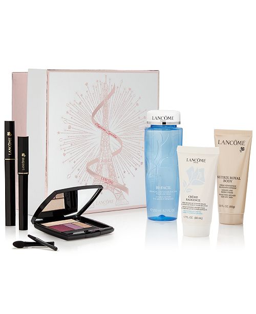 Lancome 6 Pc Eye Makeup Set Created For Macy S Reviews Mascara