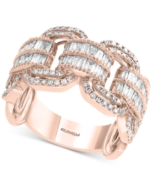 image of Effy Diamond Statement Ring (9/10 ct. t.w.) in 14k Rose Gold