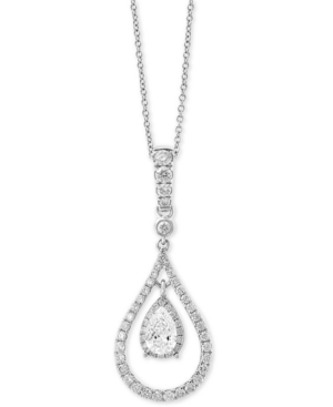 image of Effy Diamond Oribital Teardrop 18