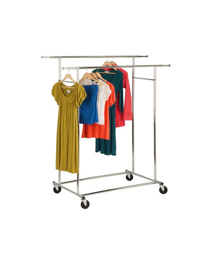 Honey Can Do Dual Bar Adjustable Garment Rack Macy's