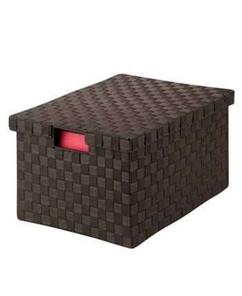 Honey Can Do - Large Woven File Box