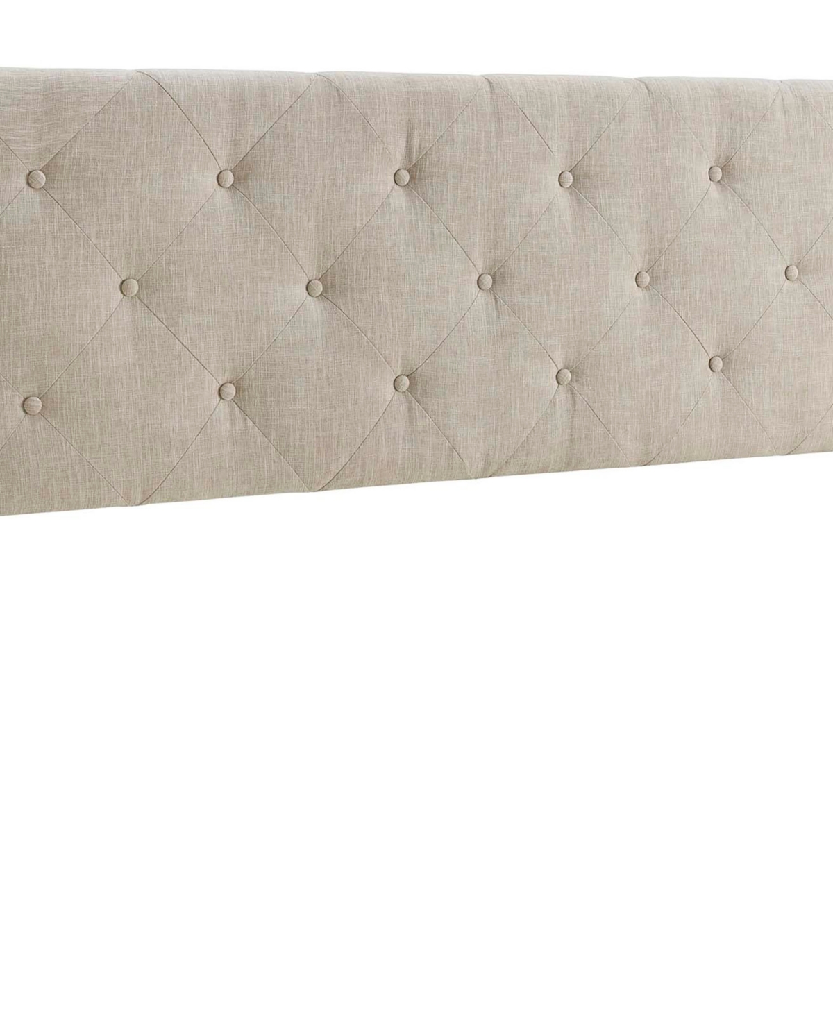 Modway Terisa King Upholstered Fabric Headboard In Gray