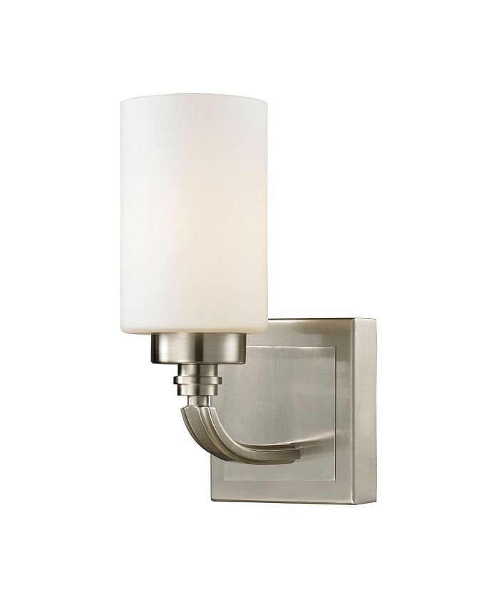 Macy's Dawson Collection 1 Light Bath in Brushed Nickel - Macy's