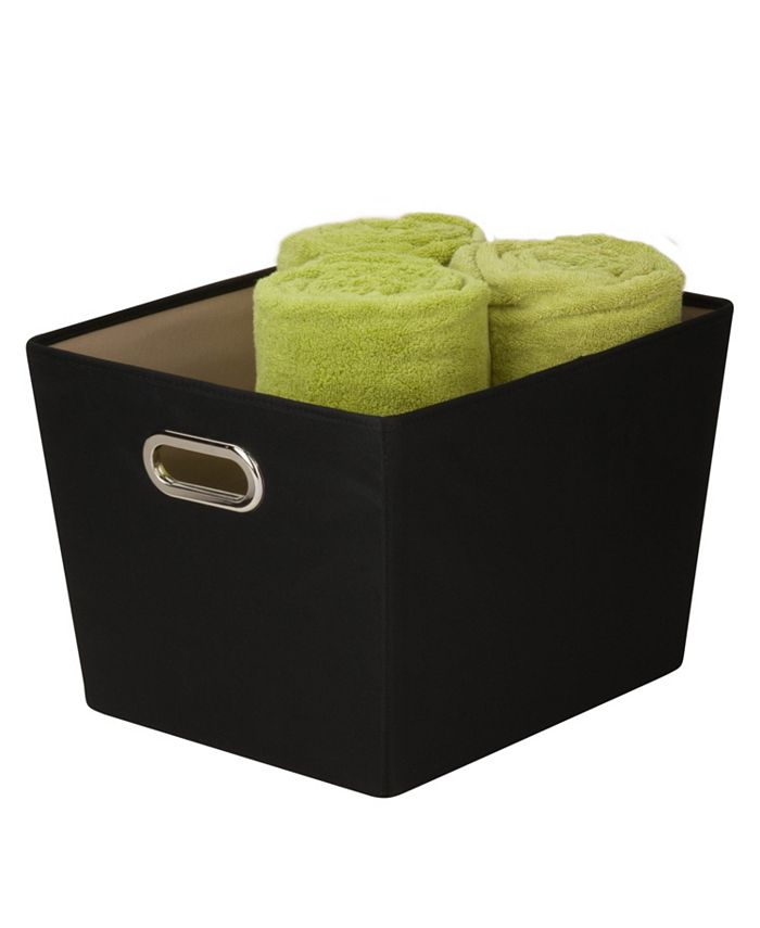 Honey Can Do Medium Decorative Storage Bin with Handles Macy's