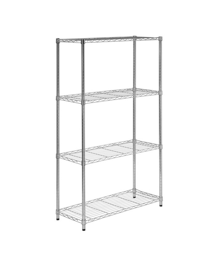 Honey Can Do 4tier Chrome Shelving Unit Macy's