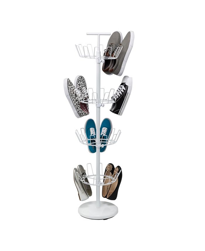 Honey Can Do 4 Tier Shoe Tree, White Macy's