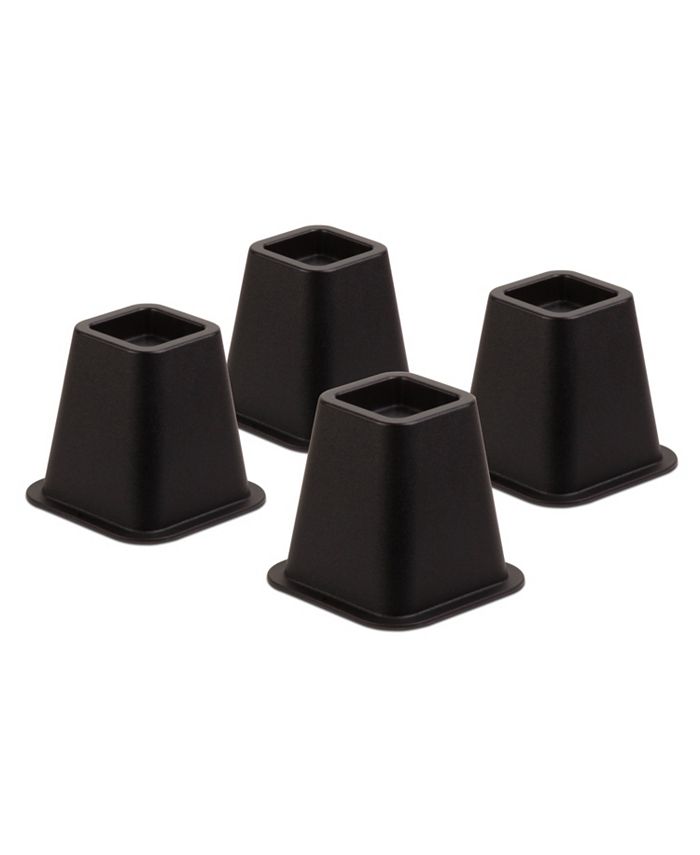 Honey Can Do - 6" Bed Risers, Set of 4