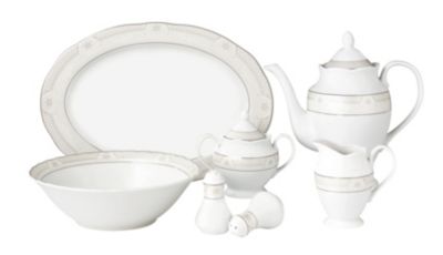 Atara Wavy 57-PC Dinnerware Set, Service for 8