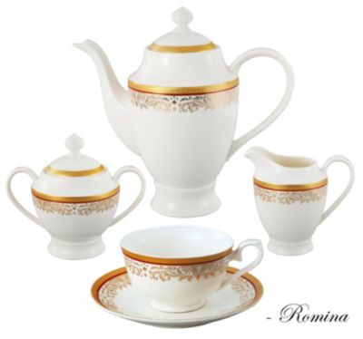 Romina 57-PC Dinnerware Set, Service for 8